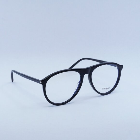 🕶️ New Saint Laurent SL667 OPT 001 Eyeglasses - Black Frame - Picture 10 of 12